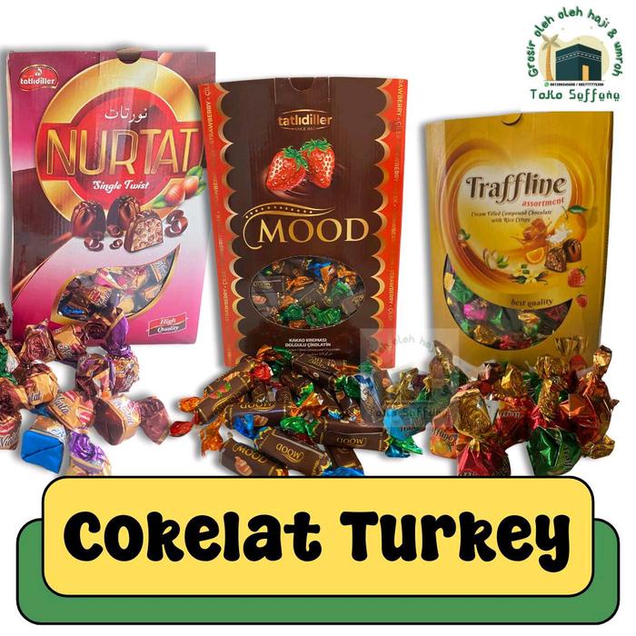 

OLEH OLEH HAJI DAN UMROH 1KG COKLAT TURKEY I COKELAT CEMILAN TIMUR TENGAH I COKLAT ARAB SAUDI I