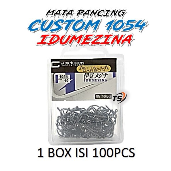 kail pancing custom 1054 idumezina isi 100pcs | kail custom 1054 | pancing box | kail box mata panci