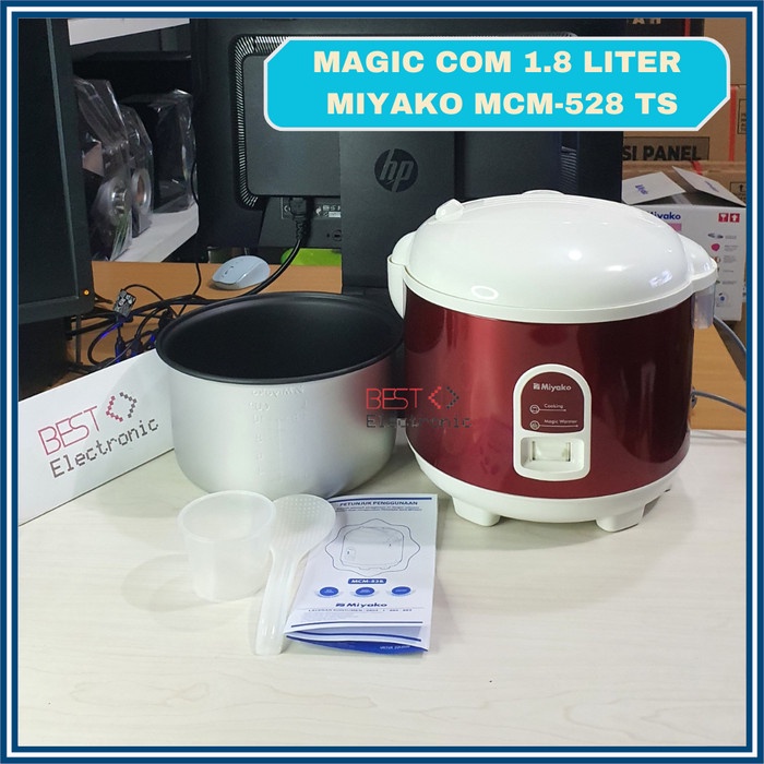 YAKO RICE COOKER / COM MCM528TS / MCM528-TS / MCM 528 TS 1,8L
