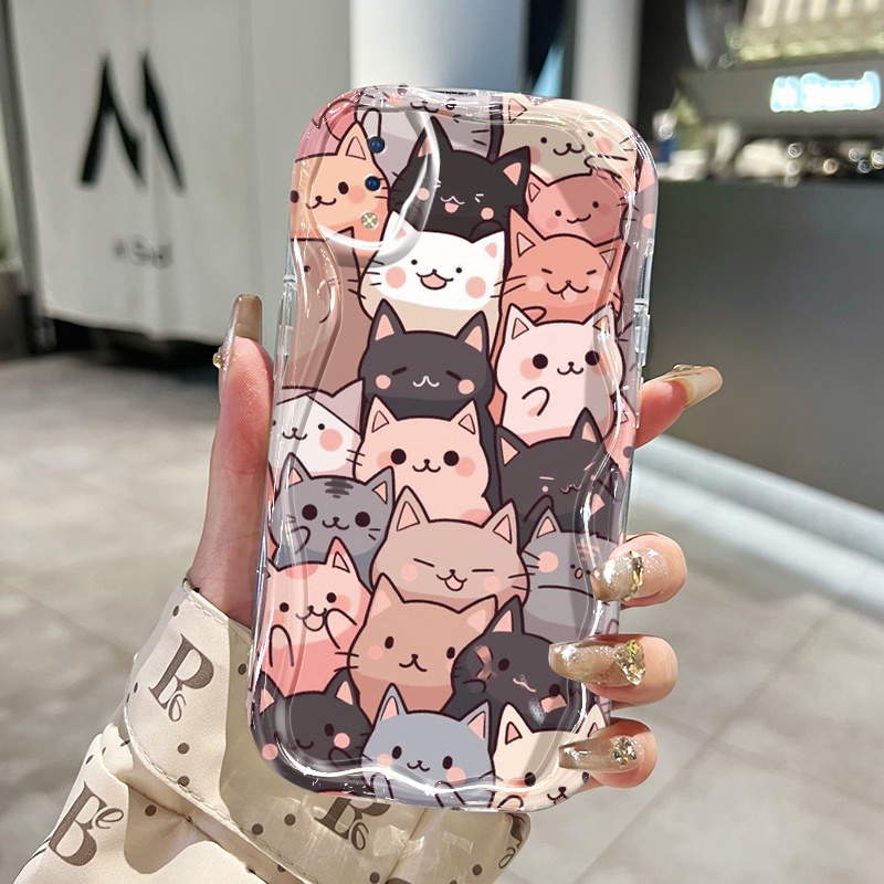 Casing Hp Untuk VIVO Y91 Y91i Y93 Y93s Y95 Y91C Y90 Y1s Case Casing krim HP Softcase silikon Kasing 