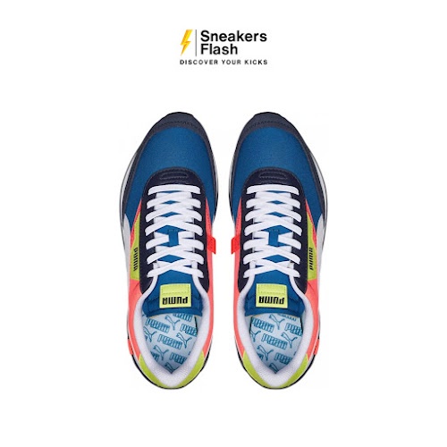 PUMA Future Rider Play On Blue Sepatu Sneakers Pria - 37114980 - Size 44.5