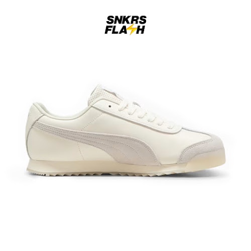 PUMA Roma Classic Warm White Sepatu Sneakers Pria - 39857201 - Size 45