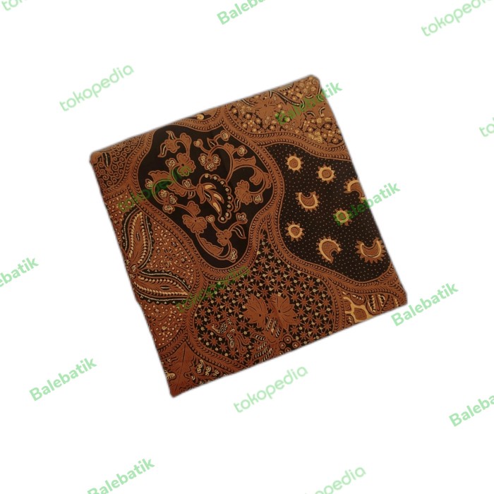 Kain Jarik Panjang Batik Sogan Solo Motif Klasik Sekar Jagad