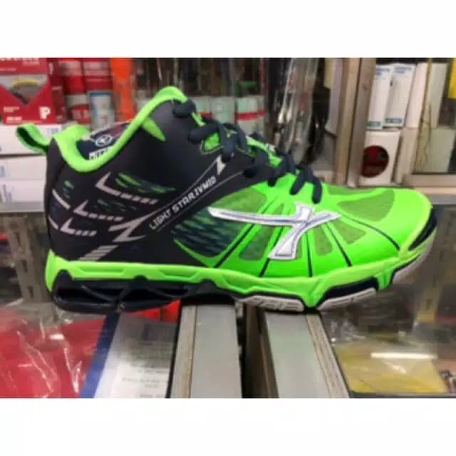 Sepatu Volly Mitzuda Light Star IV Mid + bonus kaos kaki