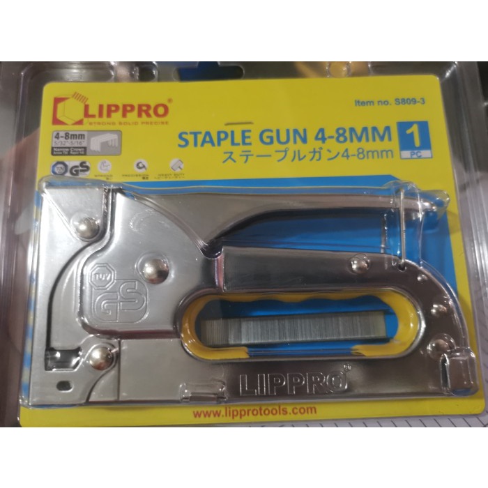 

LIPPRO Staples Gun 4 8 mm TackeR Staple STAPLER Jok Tembak Hekter - Bev