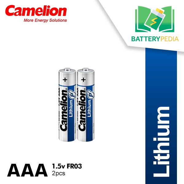 CAMELION BATERAI LITHIUM FR03 AAA 1.5V - 2PCS - LITHIUM BATERAI AAA A3 KODE 920