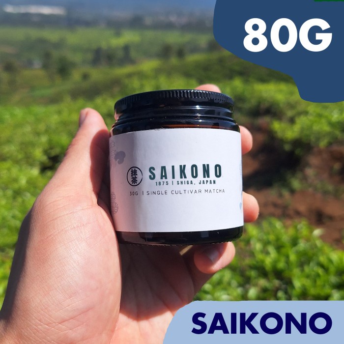 

Saikono Ceremonial Grade Organic Matcha Powder - (32g/80g)