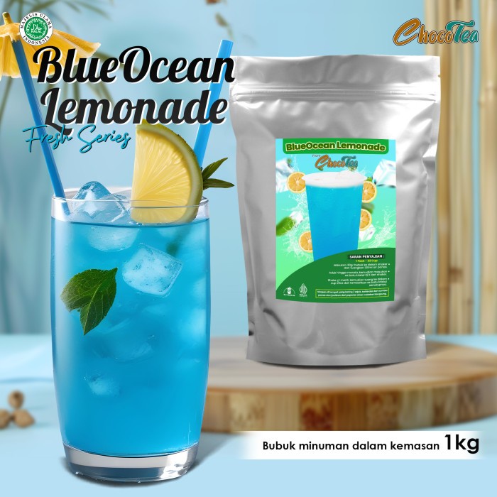 

BUBUK MINUMAN BLUE OCEAN LEMONADE 1KG / SERBUK SEDUH ANEKA RASA / ICE SHAKE ES KEKINIAN / POWDER