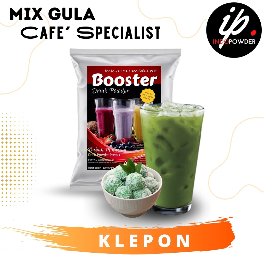 

IP Bogor - Bubuk Minuman Rasa KLEPON 1Kg Untuk Cafe, Waralaba dan Resto