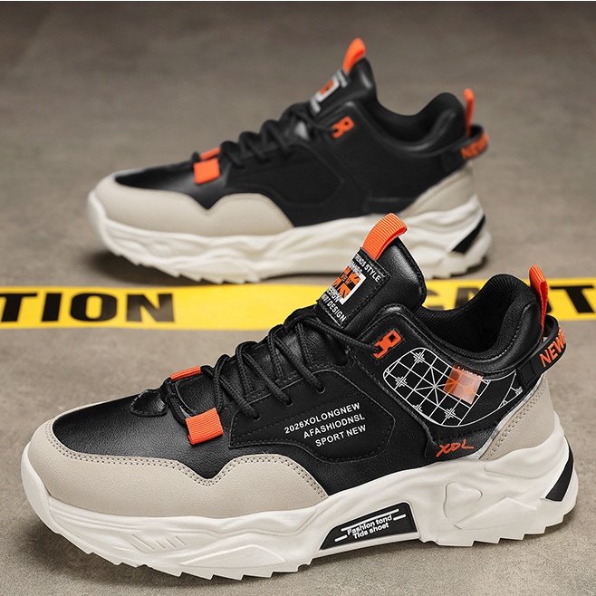 Limited Edition Tbig Sepatu High Top Sneakers Pria Xdlsport Sepatu Import Kuliah Kerja Fashion