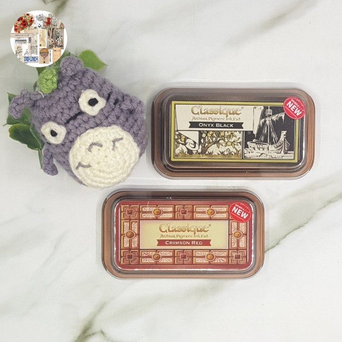 

Tsukineko Japan Stamp ink pad / tinta stempel utk Journal, Scrapbook