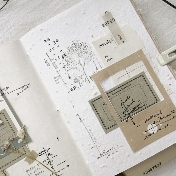 

Banfan Vertical Strikeout Rubber Stamps Set