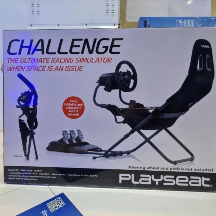 Kursi Simulator Balap Playseat Challenge Actifit - Hitam