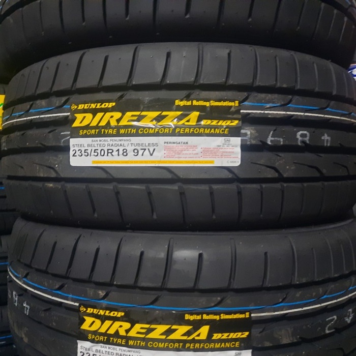 Ban Luar Mobil Dunlop 235/50 R18 97V Direzza Dz102 66751Ins
