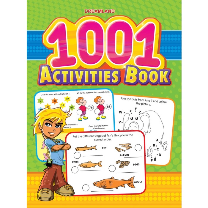 

PROMO! 1001 Activities Book for age 4+