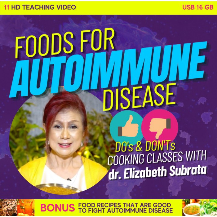

TERLARIS! USB 16 GB - Foods for Autoimmune Disease Recipe