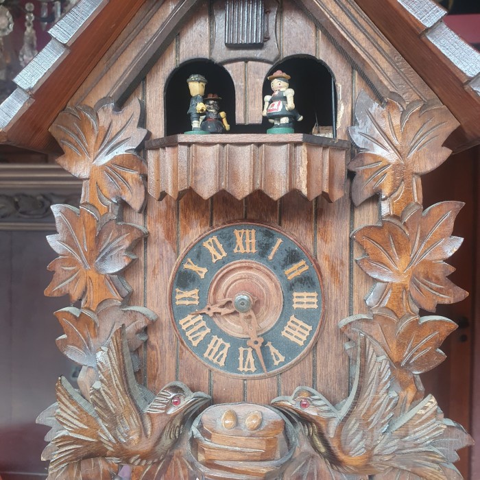 Angel Jam Burung Rumah Jam Kikuk Cuckoo Clock Jumbo Antik