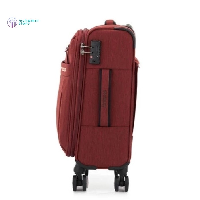 American Tourister Sky Blaze Koper Softcase Size Cabin 20 inch