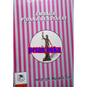 Buku Lembaga Pidana Bersyarat Muladi