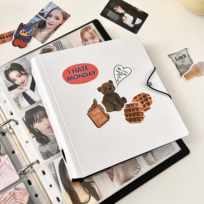 Idol Photocards Binder Photocard Holder Kpop Photocard Album Photo Card Organizer Card Sleeves Photo