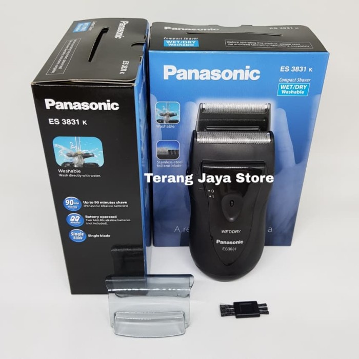 shaver panasonic es3831 alat cukur kumis dan jenggot panasonic es 3831 k compact shaver panasonic