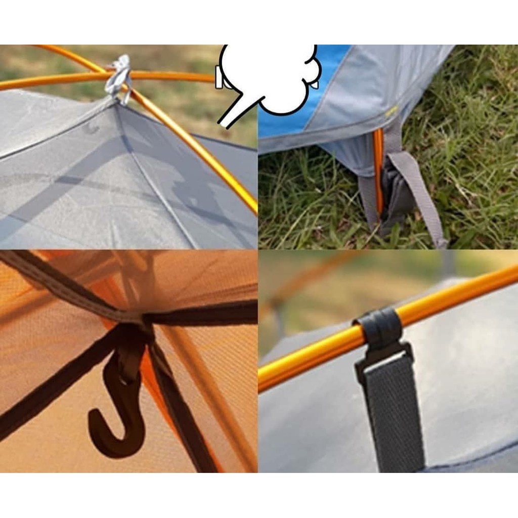 Tenda Camping Compa Apaita 4 Orang Frame Aloy Tenda Camping Tenda Gunung