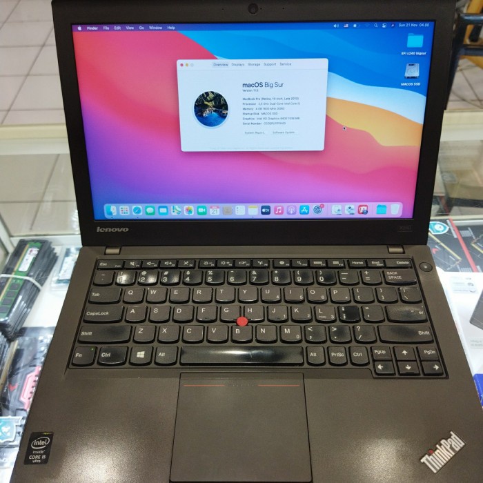 Custom Macos Hackintosh Notebook - Laptop Dan Rakitan