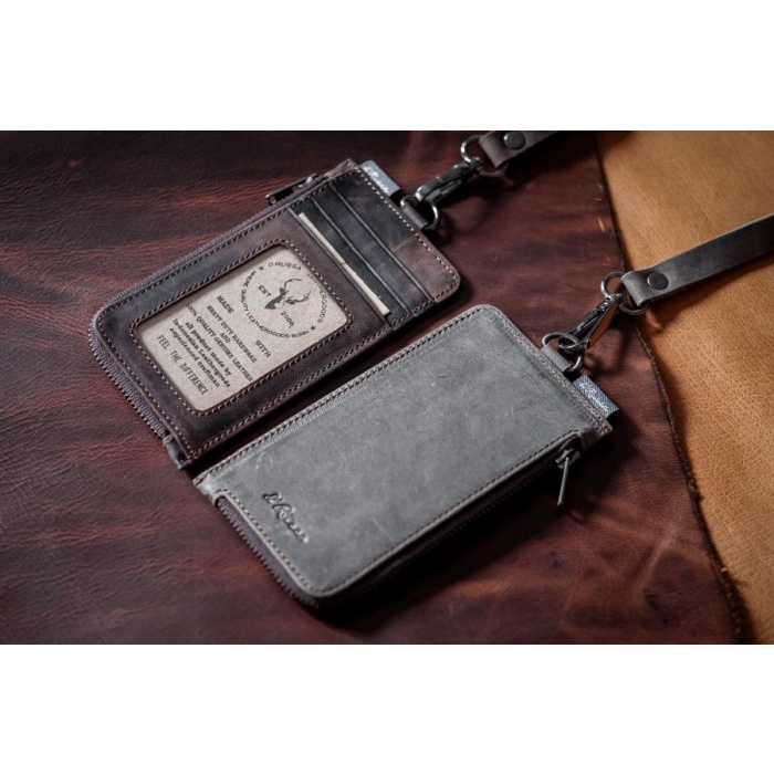 

id card kulit Hammerhead+drussaleathergood+kulit coklat Kode 337