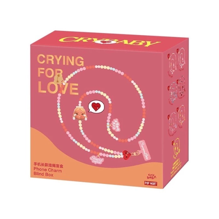 

Crybaby Crying For Love Phone Charm Lanyard Popmart Pop Mart SELECTED Kode 1248