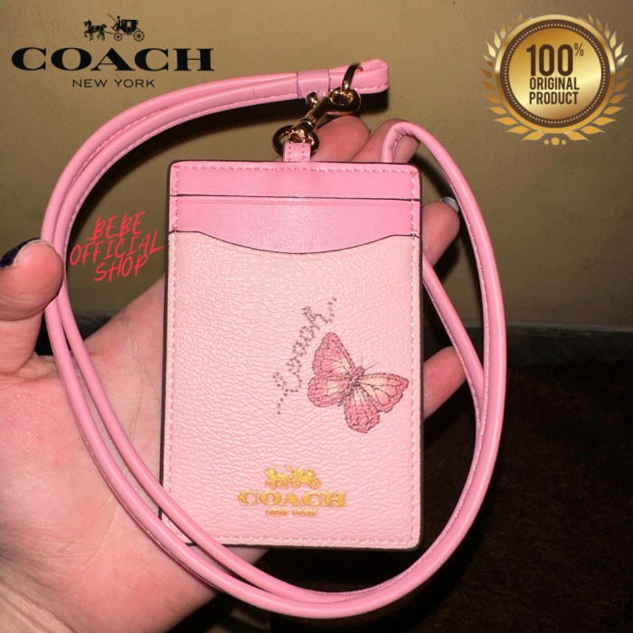 

Lanyard ID Card Butterfly Print Lanyard Original Kode 97