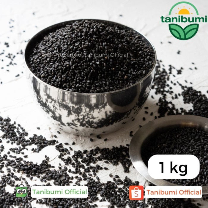 

Termurah Biji Selasih Premium 1kg Basil Seed