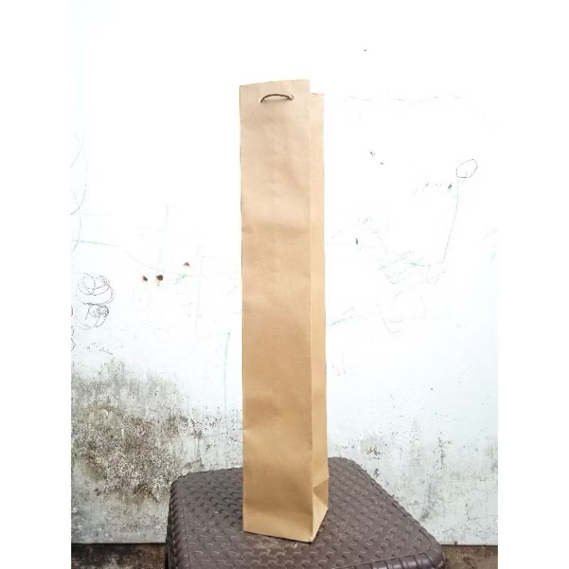 

Paperbag polos coklat ukuran 11x11x60 (paket 12pcs)|Tas Kertas |Tas Kado |Tas Souvenir |paper bag custom