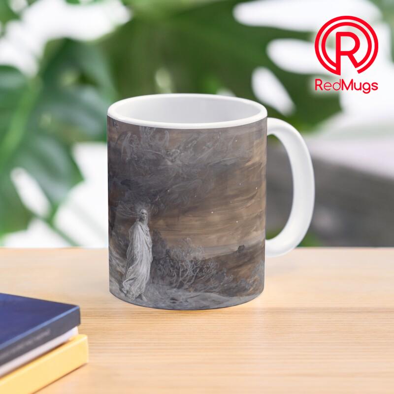 Mug Kopi Gustave Dore - Christ Leaving His Tomb (Le Christ sortant du tombeau)