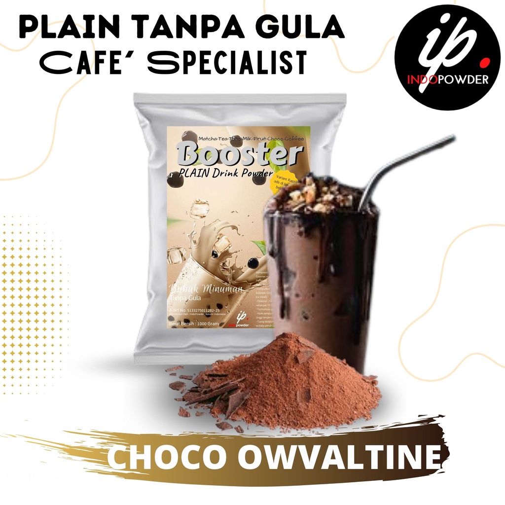 

IP Bogor - Bubuk Minuman Plain Tanpa Gula Rasa CHOCO OWVALTINE 1Kg Untuk Cafe, Waralaba dan Resto