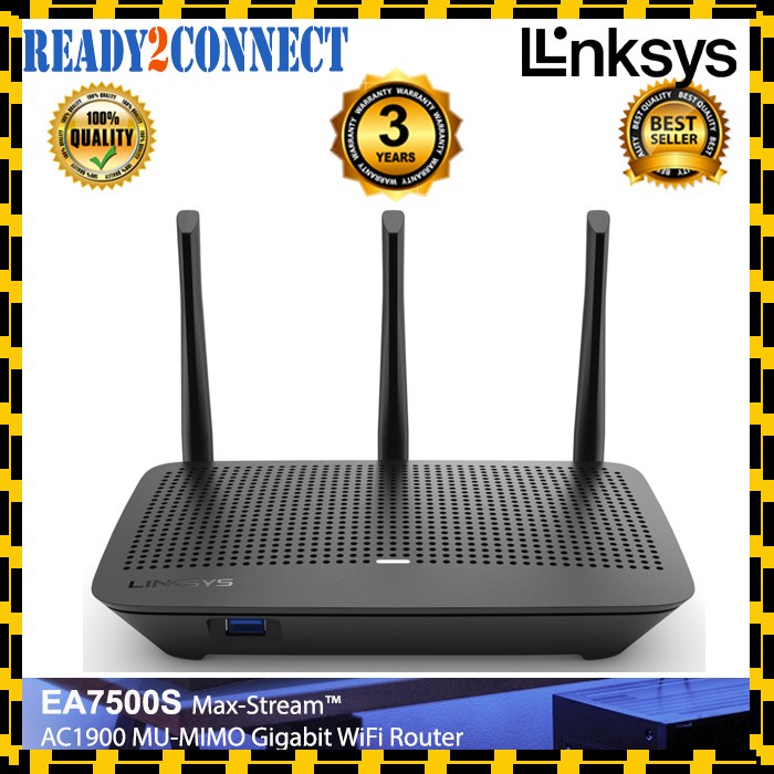 Linksys EA7500-AH Gigabit Router Max-Stream AC1900 MU-MO Wireless