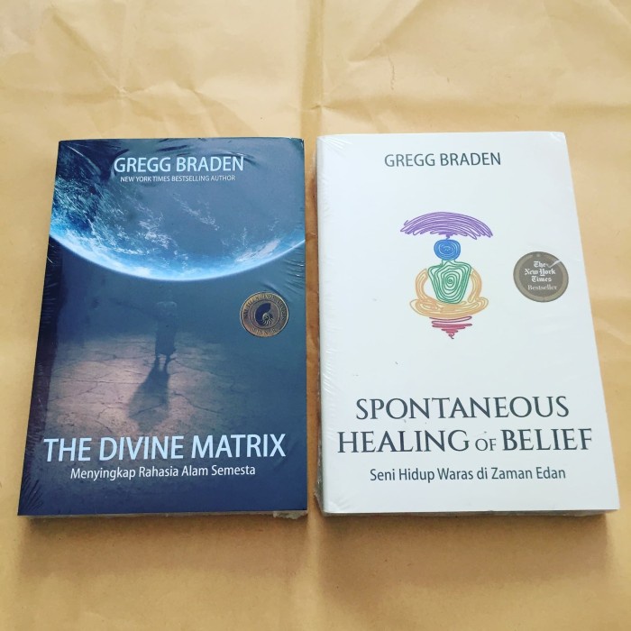 

Paket The Divine Matrix dan Spontaneous Healing of Belief