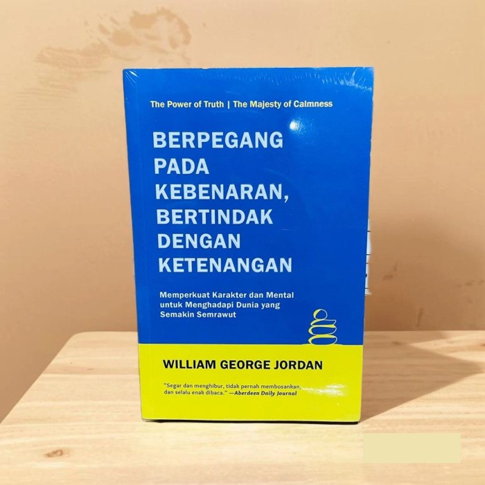 

HOT SALE! Berpegang Pada Kebenaran Bertindak dengan Ketenangan