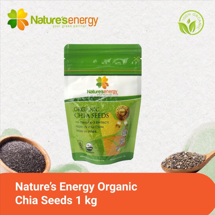 

Natures Energy Organic ia Seeds 1kg