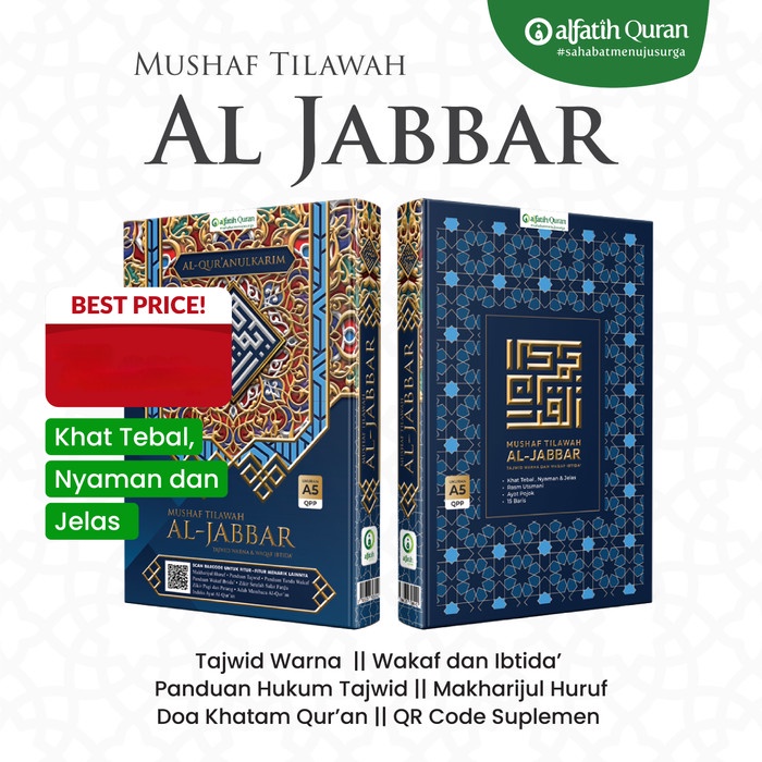 

Ready Al-Quran Mushaf Tajwid Waqaf Ibtida Al-Jabbar Alquran Utsmani Aljabbar
