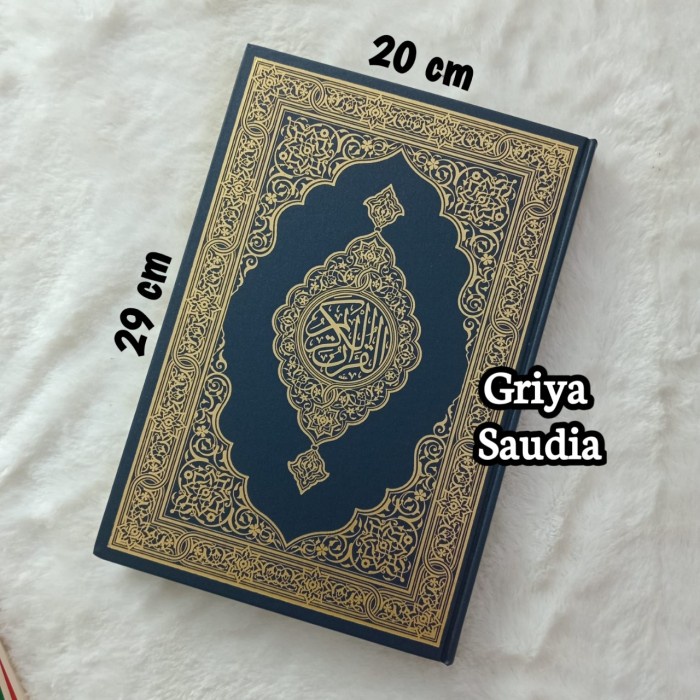 

Ready Mushaf Al Quran Madinah Q5 20X29 Cm Asli Madinah Ukuran A4
