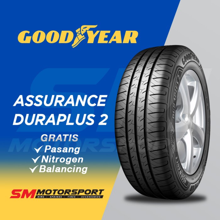 Ban Brio Agya Alya Good Year Goodyear Assurance Duraplus 2 175 65 r14