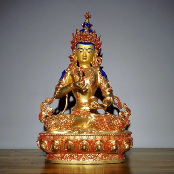 Patung Vajrasatva R Tibet 12 In