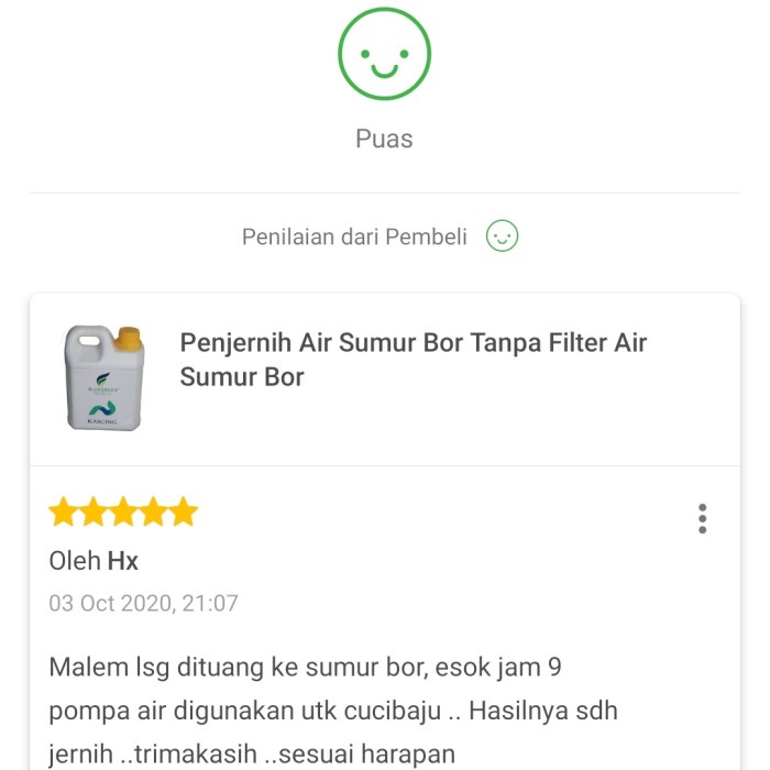 Nms - Penjernih Air Sumur Bor Tanpa Filter Air Sumur Bor