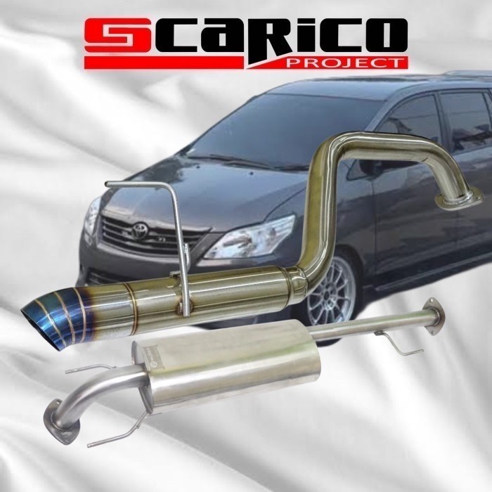 Tailpipe + Muffler Silent Innova Fortuner 2Kd 2Gd 1Gd Scarico