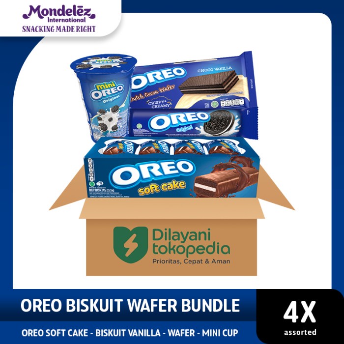 

Oreo Biskuit Wafer Bundle - Snack
