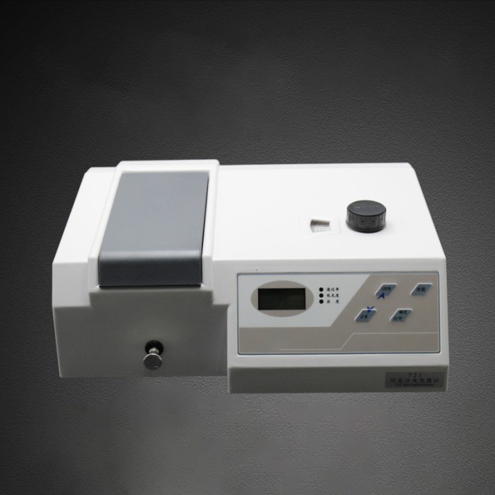 NEW 722 UV-VISIB SPECTROPHOTOMETER PRECISION UV-VIS