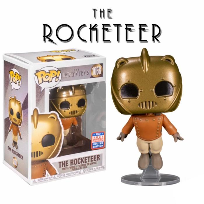 Funko POP Disney: THE ROCKETEER - Cliff Secord Flying SDCC 2021 #1068