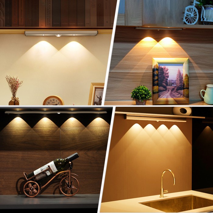 Lampu LED Light Bar Sensor / Lampu Panjang nimalis 60CM Sensor Gerak