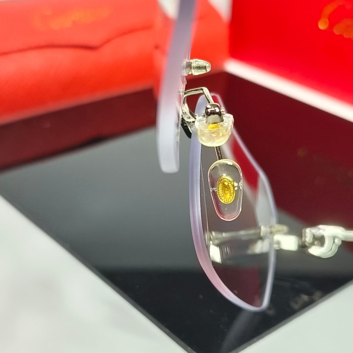Tebaru Frame Kacamata Rimless / Frameless Premium Quality Berkualitas