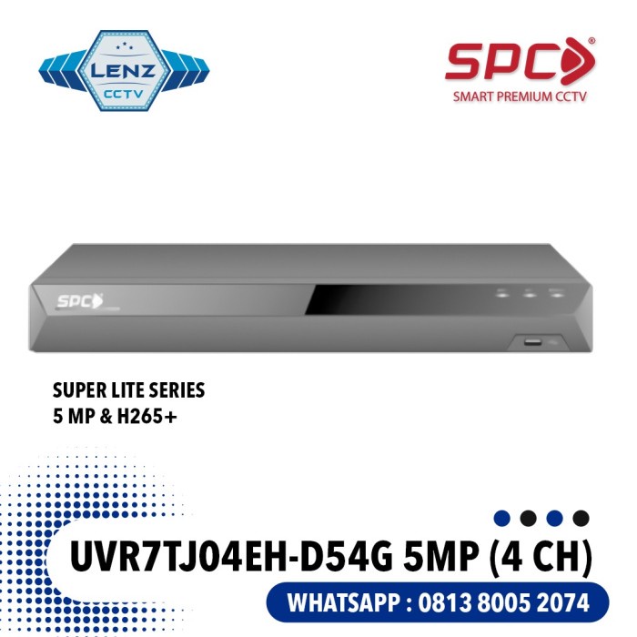 DVR UVR SPC Superlite 5 MP / 4 annel / H 265+